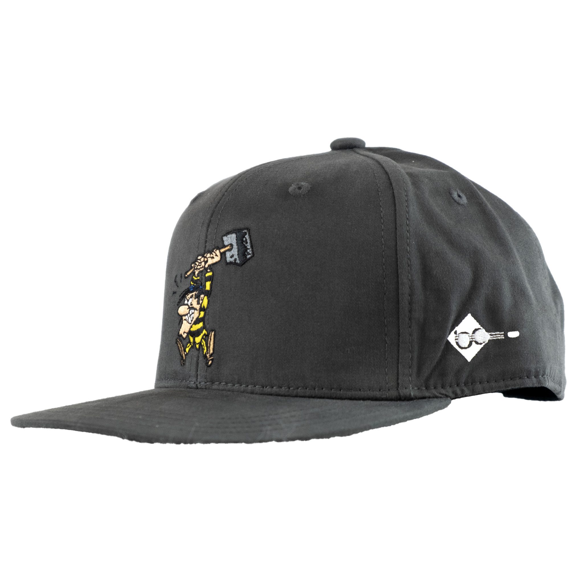 Bavarian Caps Snapback Cap Bavarian Caps Cap Grantler Klub: Joe Dalton schwarz Snapback one size (Basecap, Snapback Cap, Basecap) Grantig-Stickerei über dem Verschluss