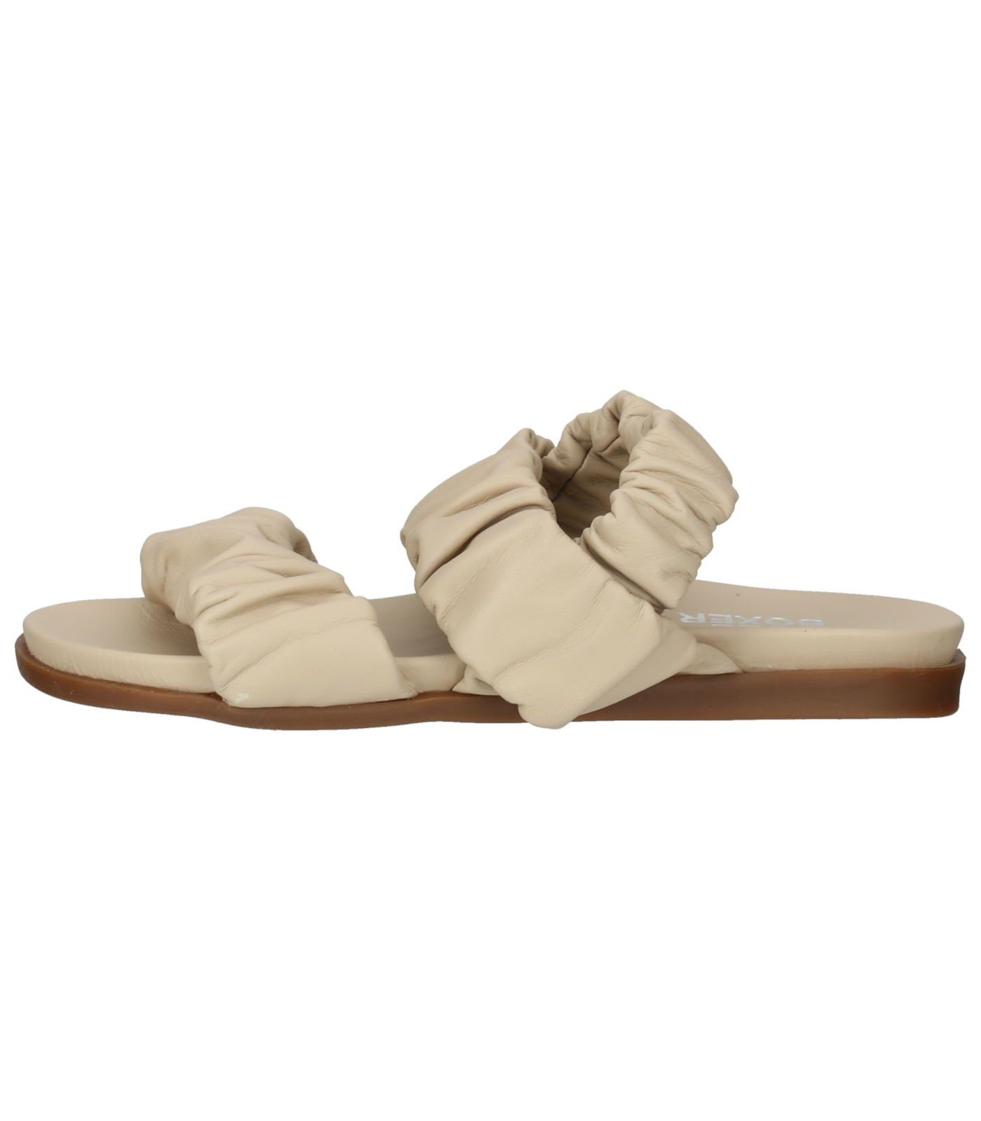 Leder Beige Sandalen Riemchensandalette Bullboxer