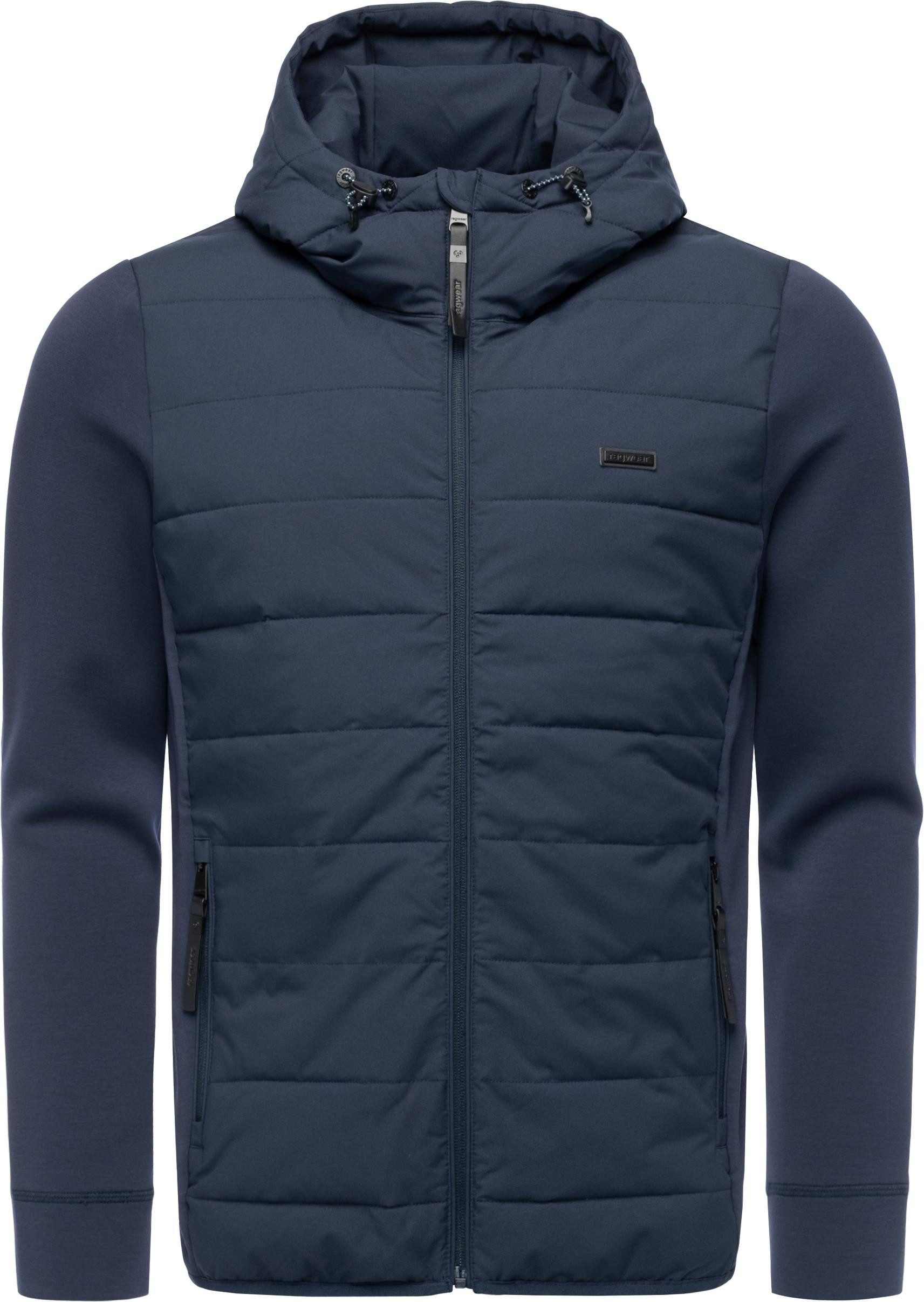 Ragwear Steppjacke Rendy Tech YOUMODO Gesteppte Herren Outdoorjacke mit weichen Ärmeln