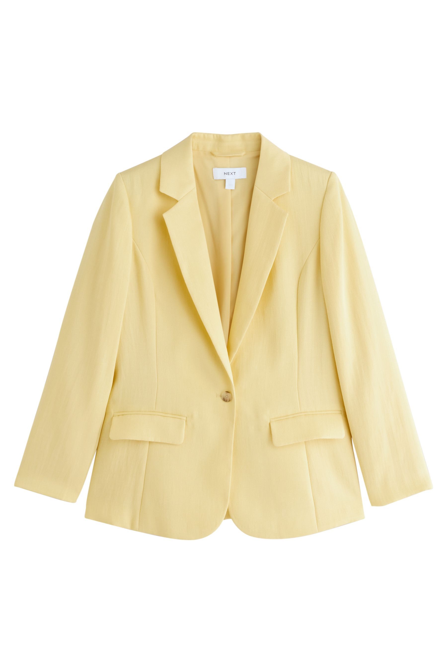 Next Jackenblazer Einreihiger Blazer in Knitteroptik (1-tlg)