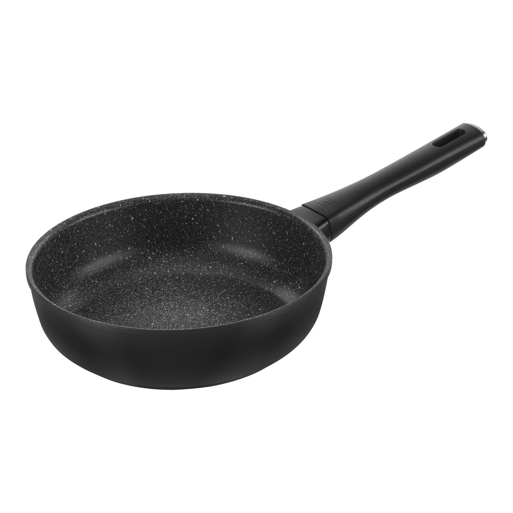 Zwilling Bratpfanne ZWILLING Marquina plus Bratpfanne hoch, 24 cm Aluminium rund Schwarz, (1-tlg)