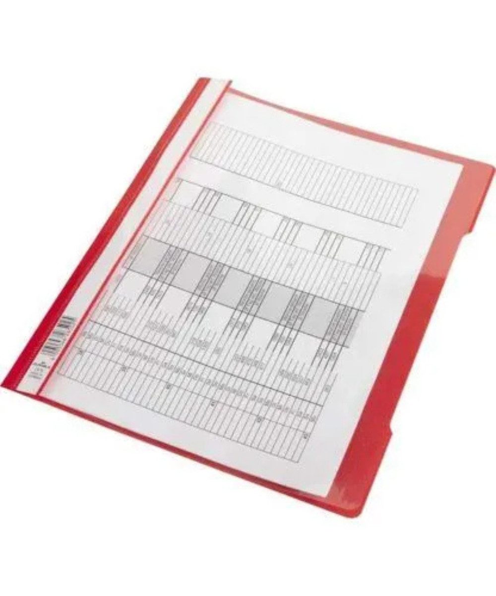 DURABLE Schreibmappe Durable Schnellhefter rot (Packung, 1-St., Schnellhefter)