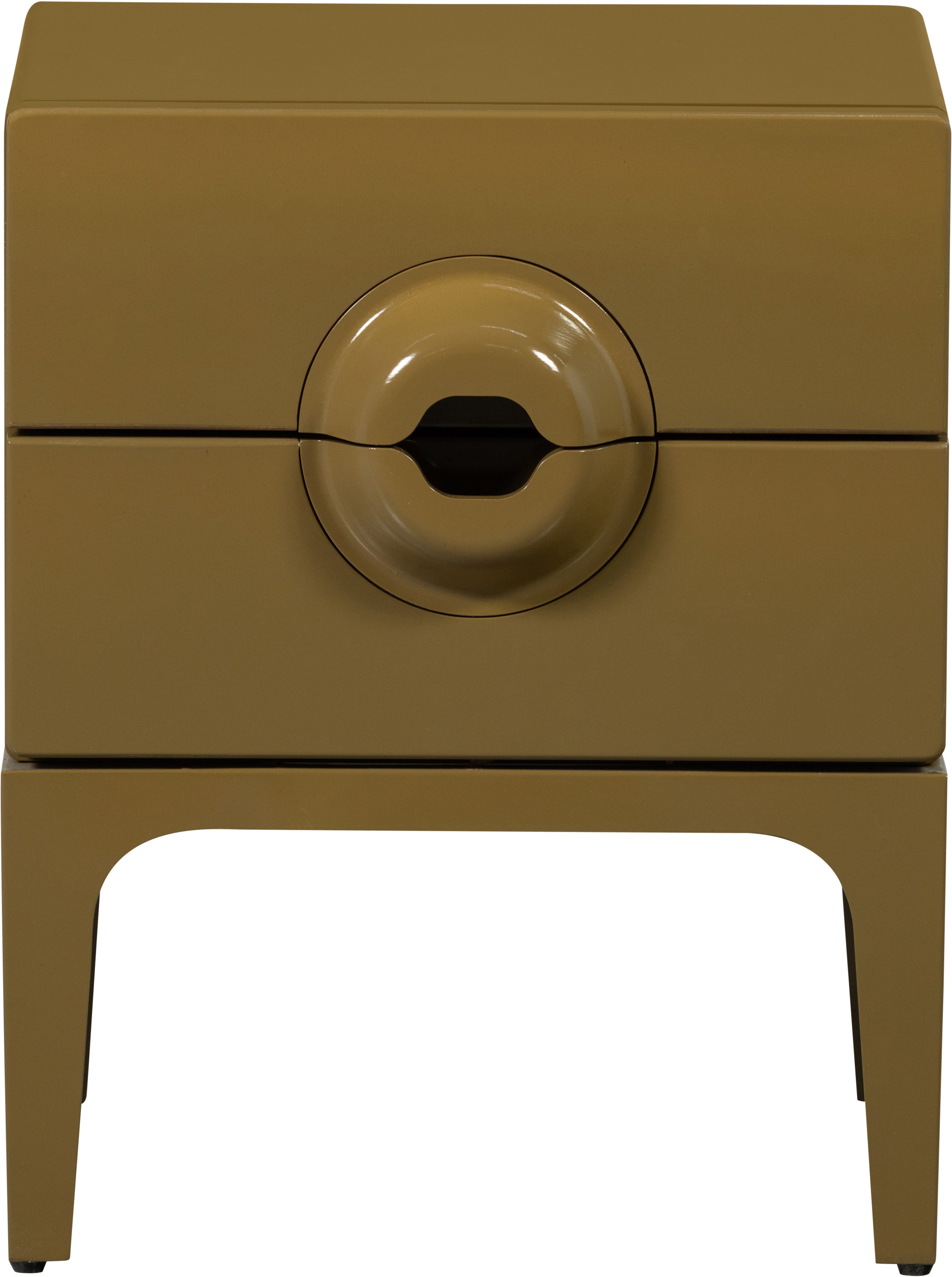 WOOOD Nachtkonsole WOOOD Merge Kommode/Nachttisch 2 Schubladen