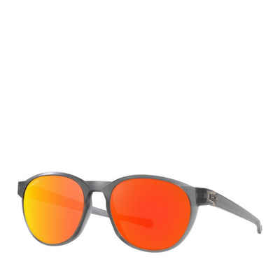 Oakley Sportbrille Oakley Reedmace Sonnenbrille Matte Grey Smoke Prizm Ruby Polar