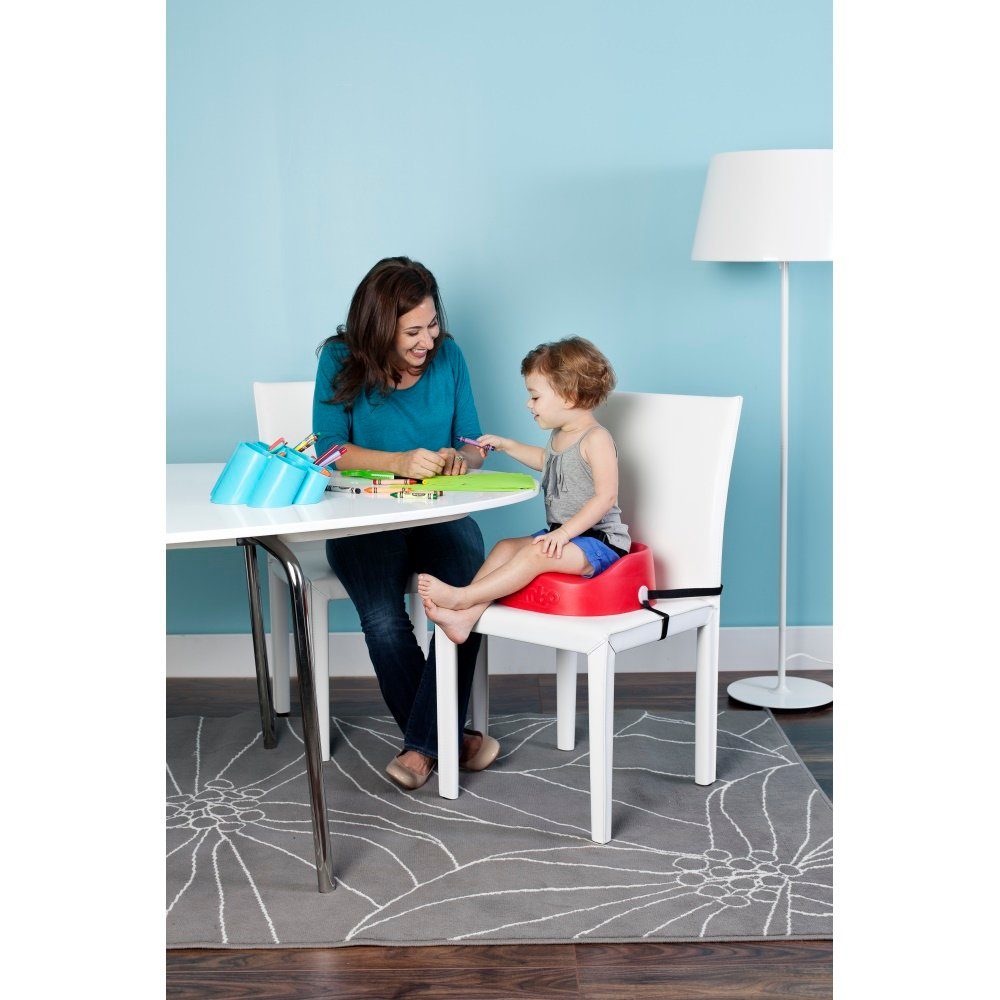 / Kindersitzerhöhung Tischsitz Stuhlerhöhung / Bumbo Hochstuhl, Bumbo Booster Stuhlaufsatz 3-Punkt-Gurt mit