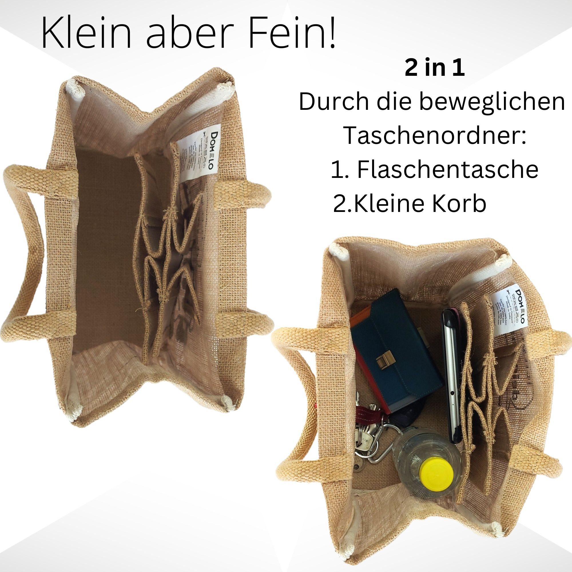 Jute für Vegan Aufdruck an Domelo Bierträger Flaschentasche Lustiger Tagen Geschenke trinke Flaschenkorb Ich Flaschenkorb Männer,