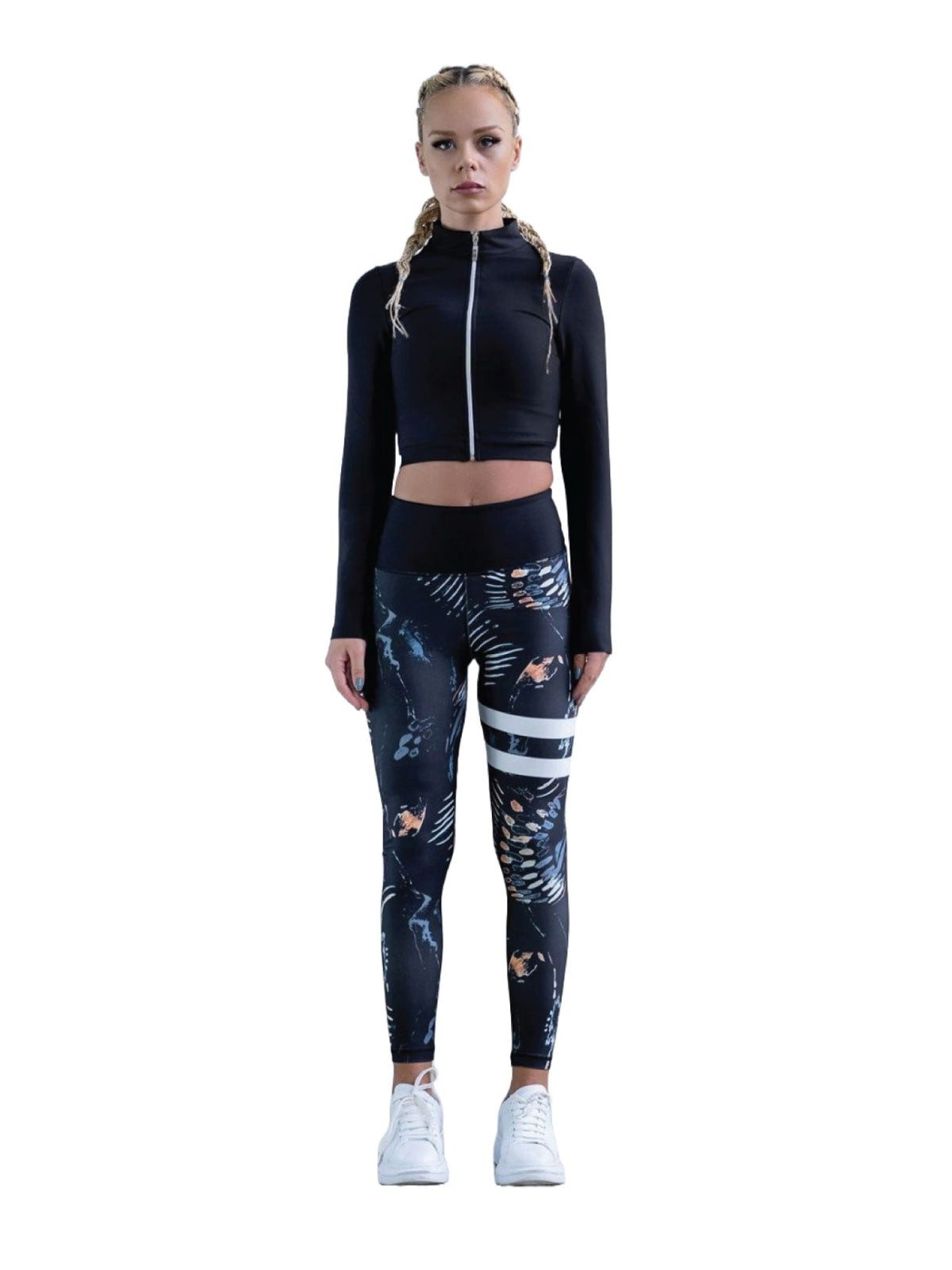 Lismina Leggings Extra High Waist Leggings Atmungsaktiv, Elastischer Bund