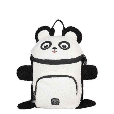 Pick&PACK Schulranzen Kinderrucksack S Panda black/white (1 Stück), ab 3 Jahren, ergonomisch, Kindergarten
