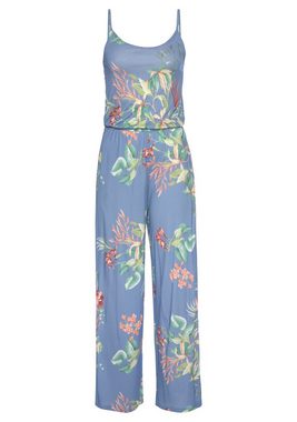 Buffalo Jumpsuit mit Alloverdruck und Taschen, sommerlicher Jumpsuit