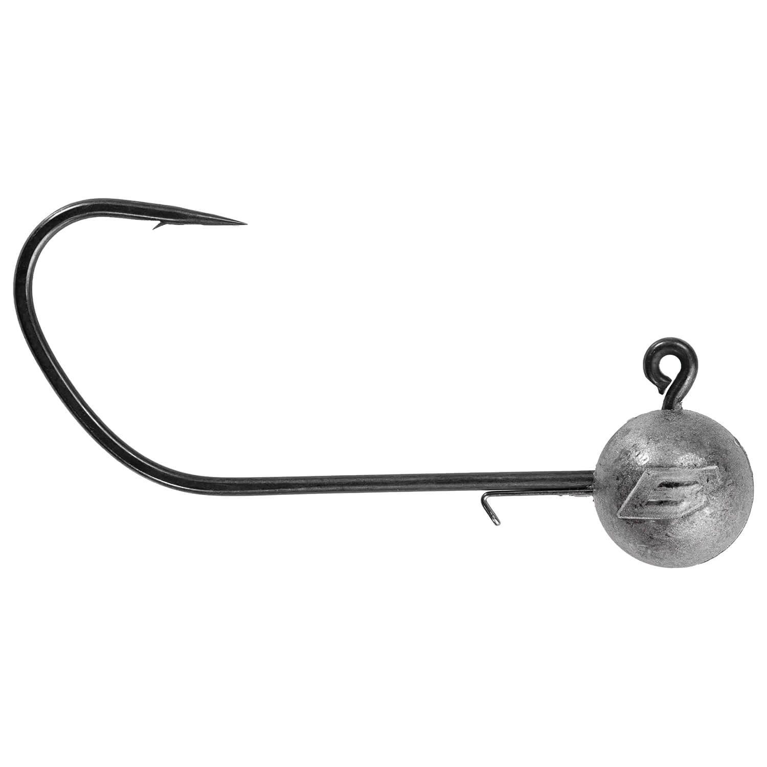 BKK Jighaken BKK Hyperlatch Round Jigköpfe mit Köderhalter, (3-St)