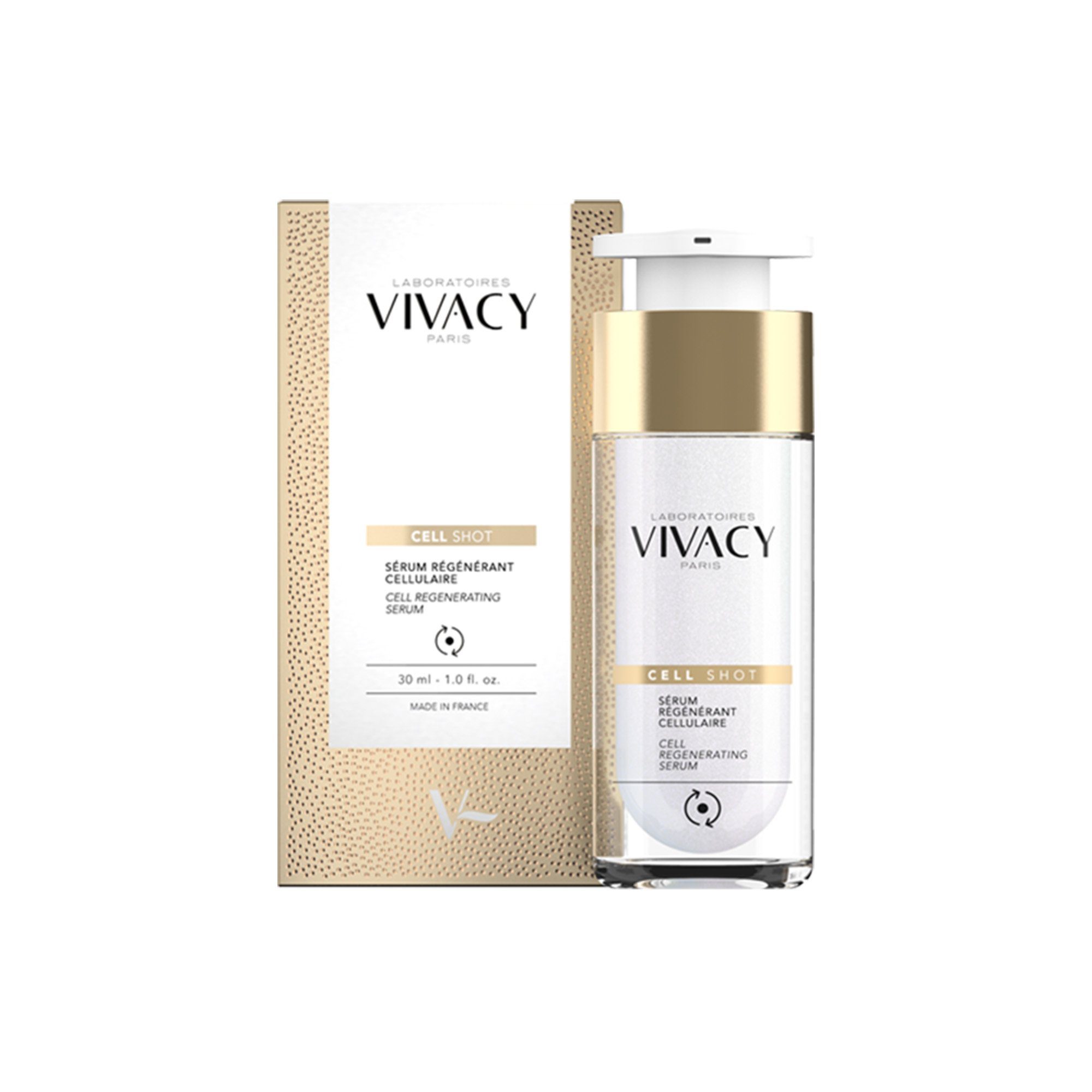 Vivacy Paris® Anti-Falten-Serum Vivacy SHOT®, Beauty 1-tlg. CELL
