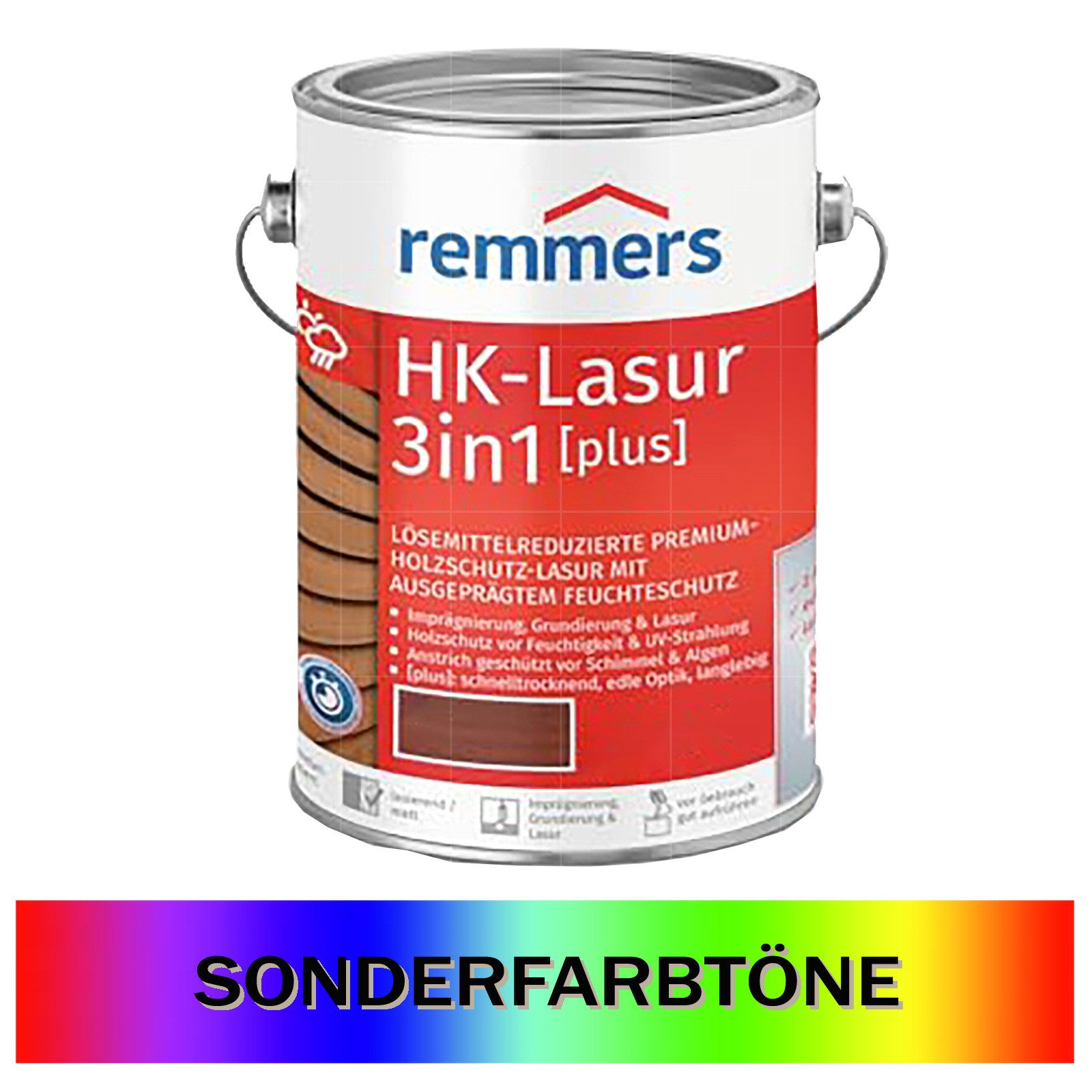 Remmers Lasur Lasur 3in1 PLUS 2,5 LTR Sonderton