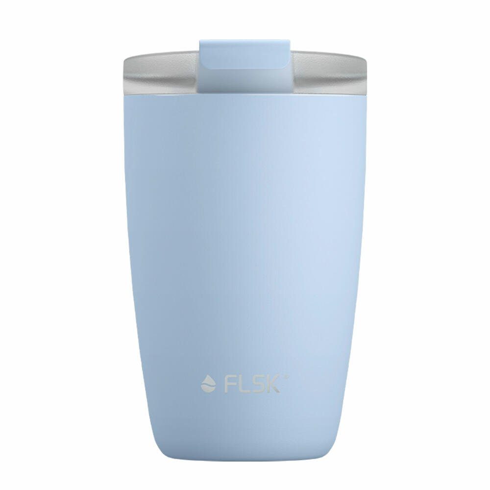 FLSK Coffee-to-go-Becher CUP Sky 350 ml, Edelstahl | Thermobecher