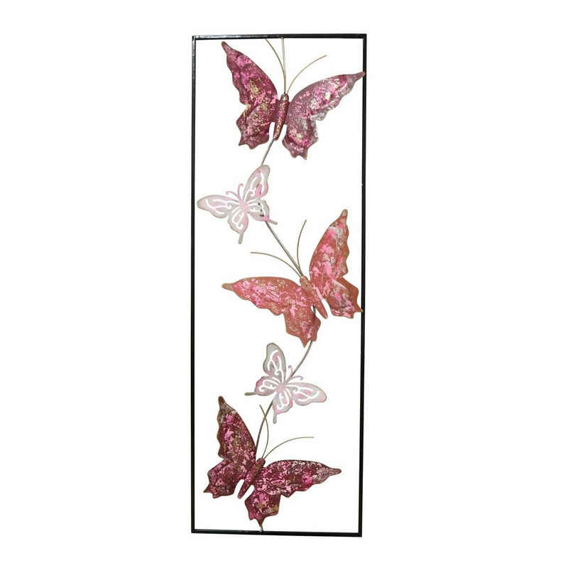 NTK-Collection Wanddekoobjekt Wanddeko Silhouette Schmetterling (Stück, 1 St)