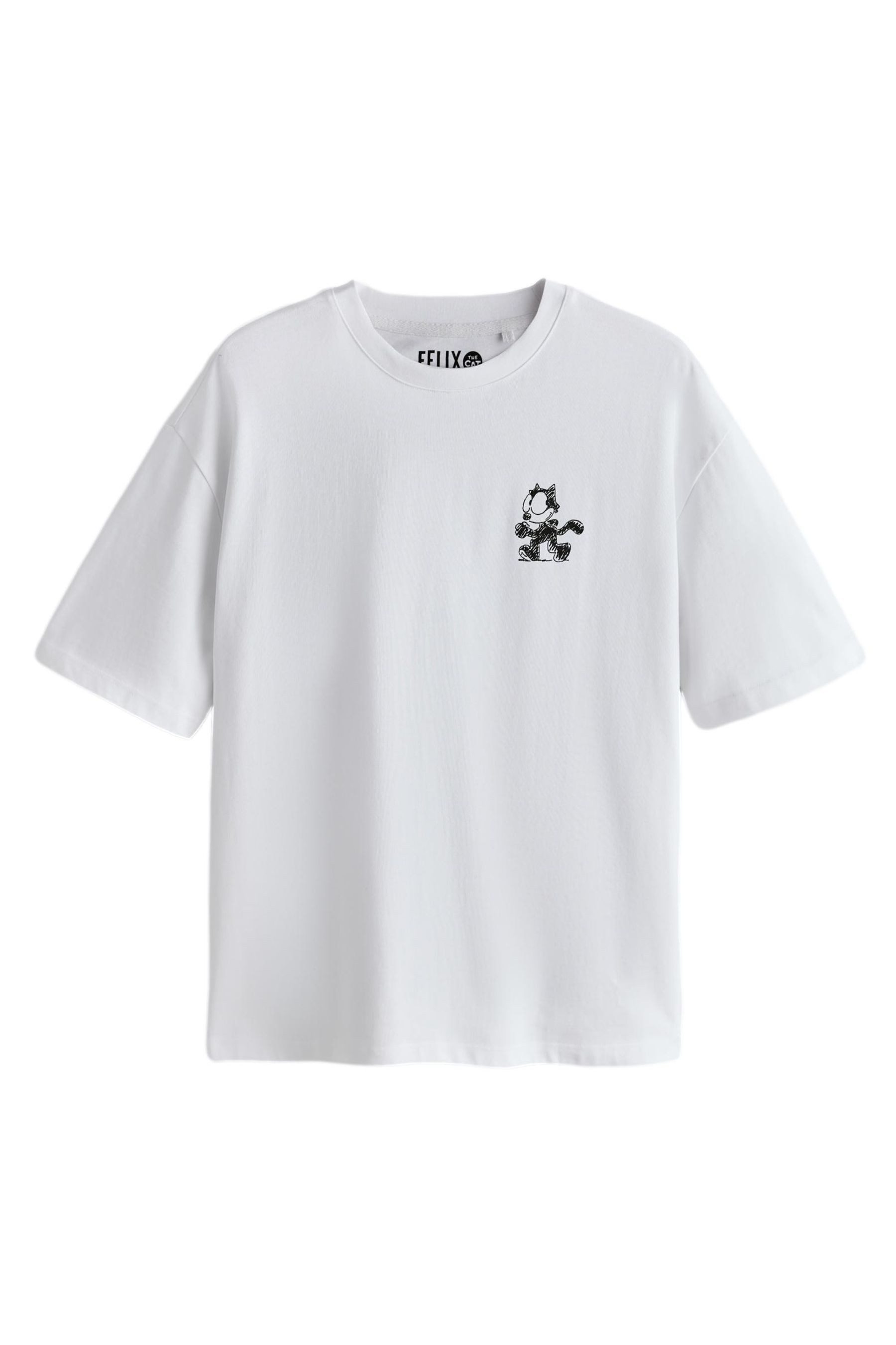 Next T-Shirt Lizensiertes T-Shirt, Felix die Katze (1-tlg)
