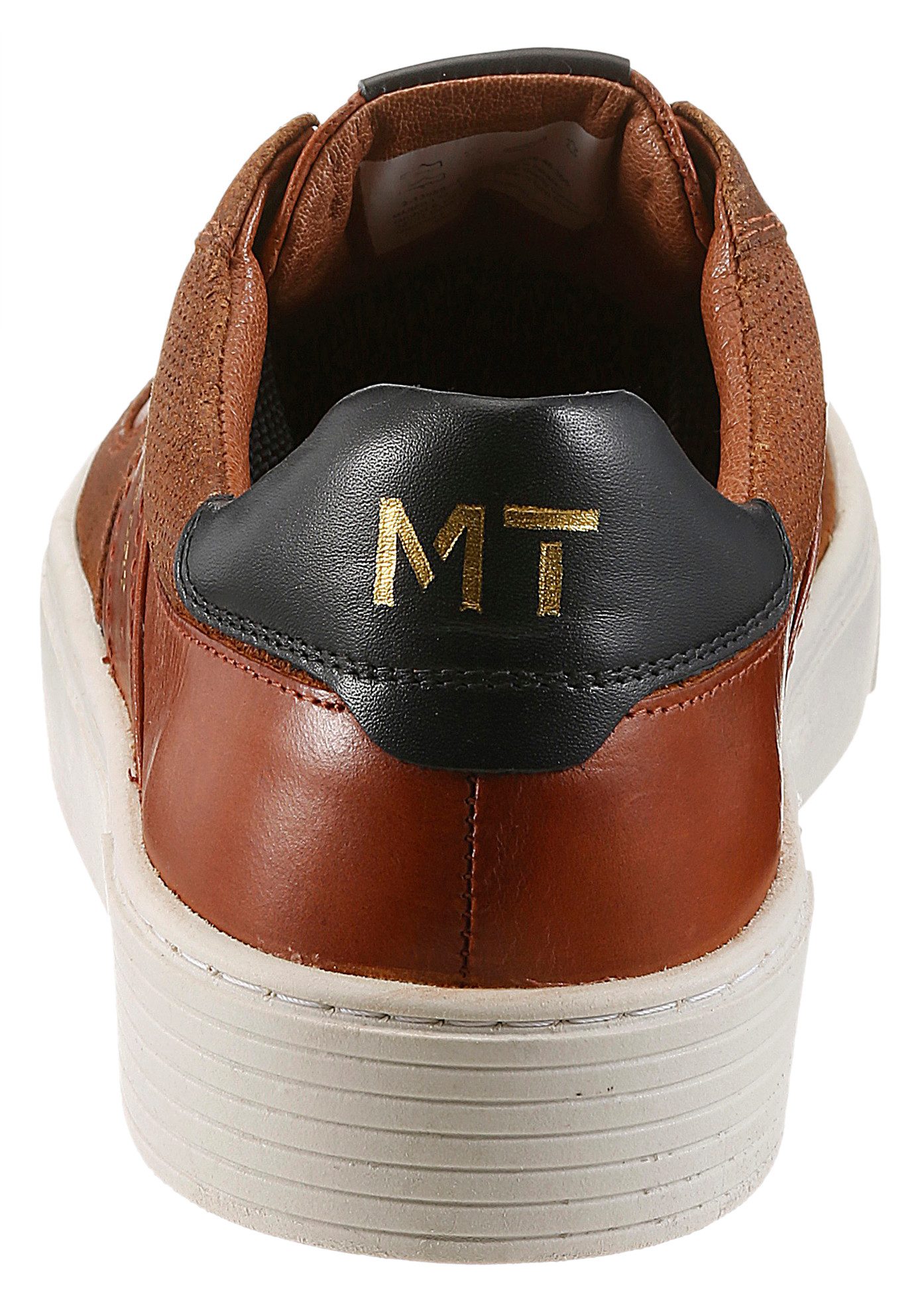 MARCO TOZZI Sneaker, Freizeitschuh, Halbschuh, Schnürschuh mit Kontrastbesatz