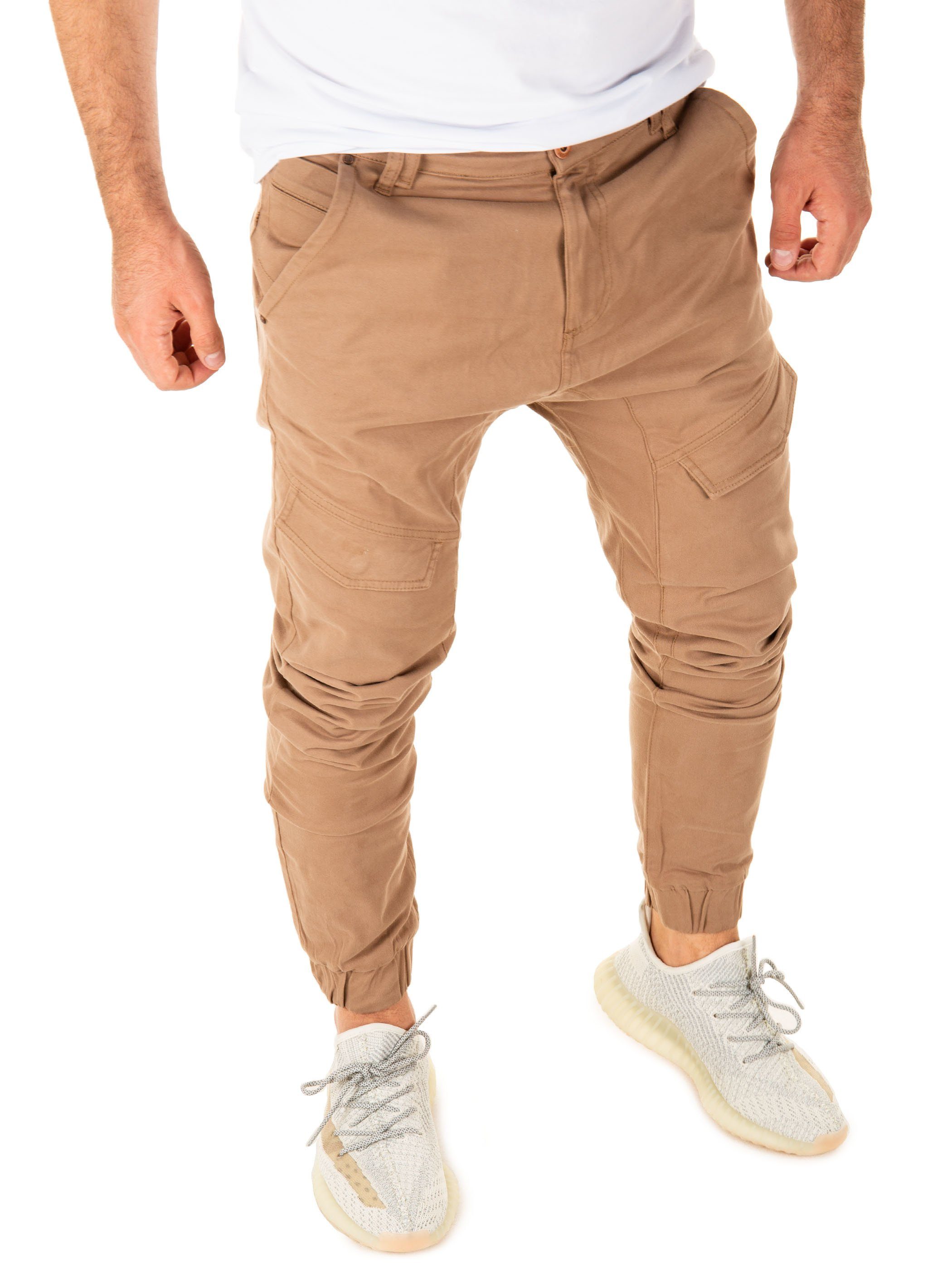Yazubi Cargohose Chino Pants Draven moderne Herren Cargo Hose günstig online kaufen