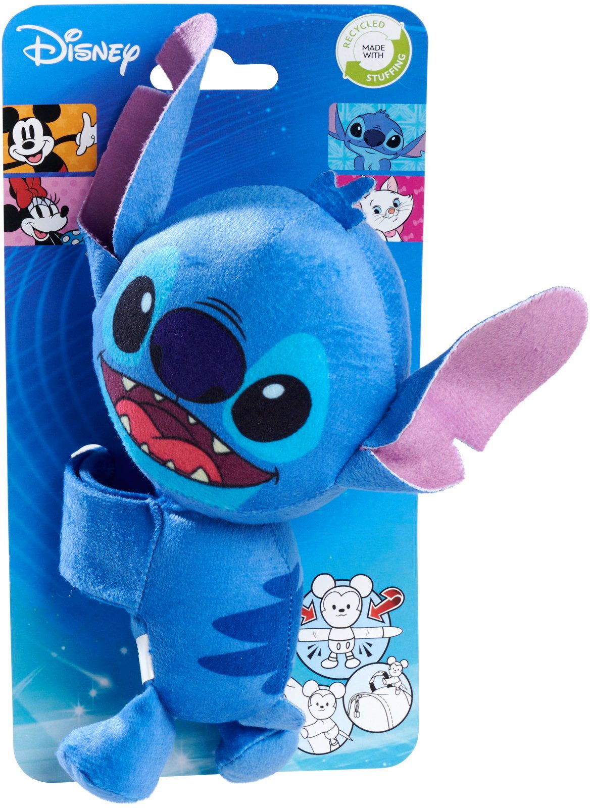 SIMBA Plüschfigur Simba Plüsch Stofftier Schnapparmband Disney Stitch 17cm 6315870158