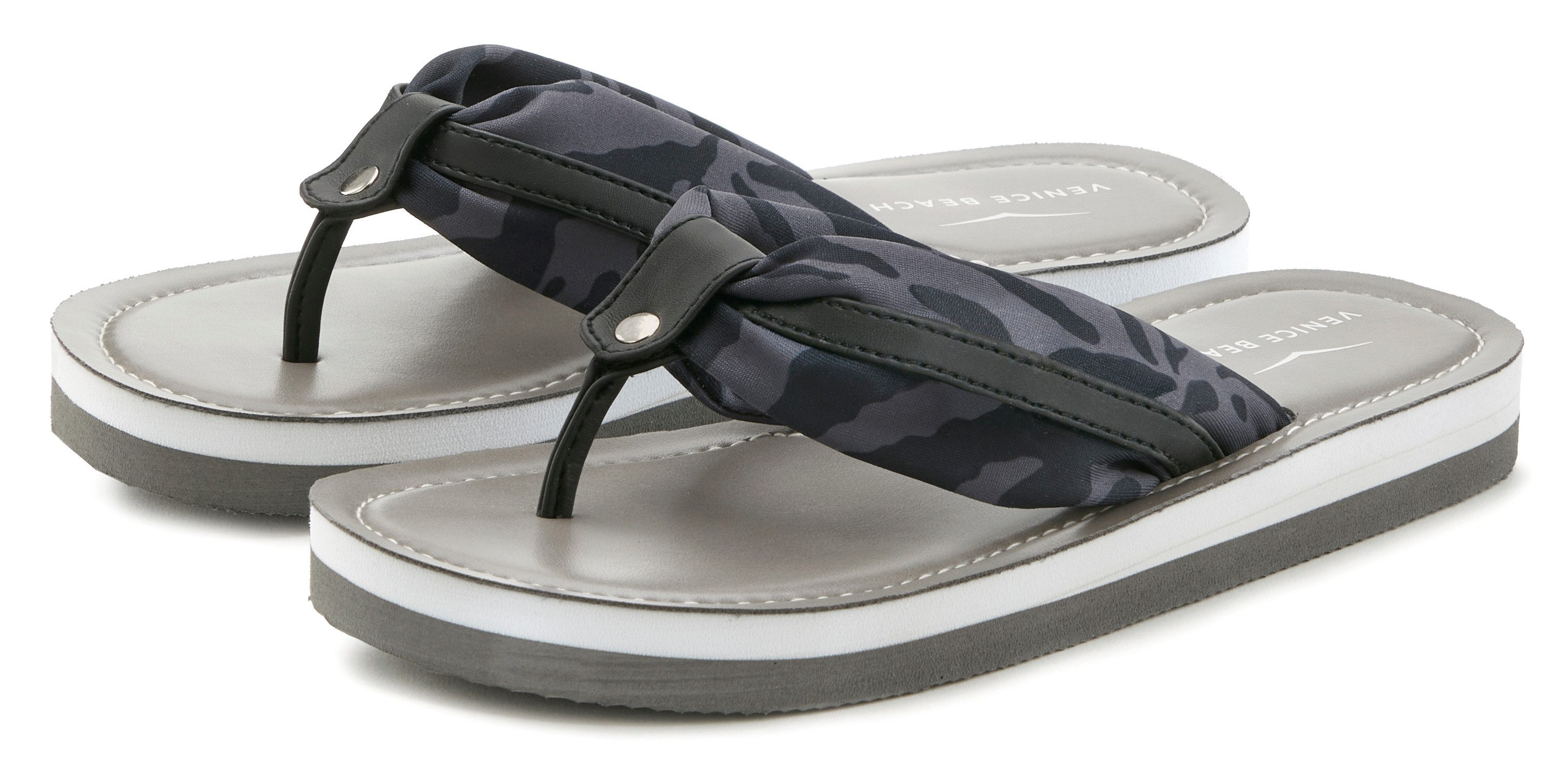 Venice Beach Pantolette Badezehentrenner Sandale, Zehentrenner, günstig online kaufen