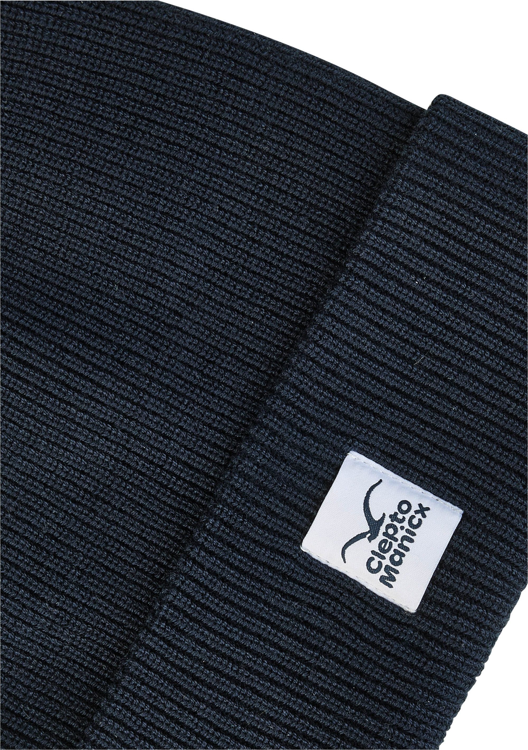 Cleptomanicx Beanie CI mit umgeschlagenem Rippstrick-Bund
