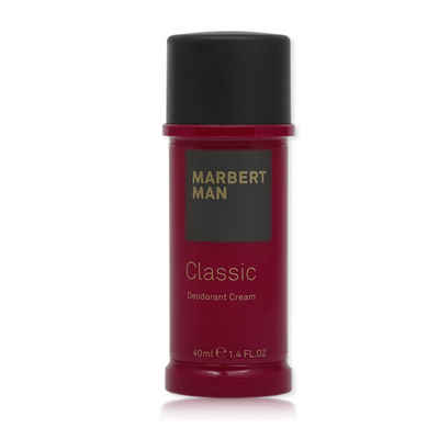 Marbert Deo-Creme Marbert Man Classic Deodorant Creme 40 ml, Drehhülse