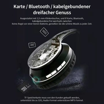 Bothergu Headset (Wireless Headset Bluetooth 5.0 Sport Musik Gaming Kopfhörer)