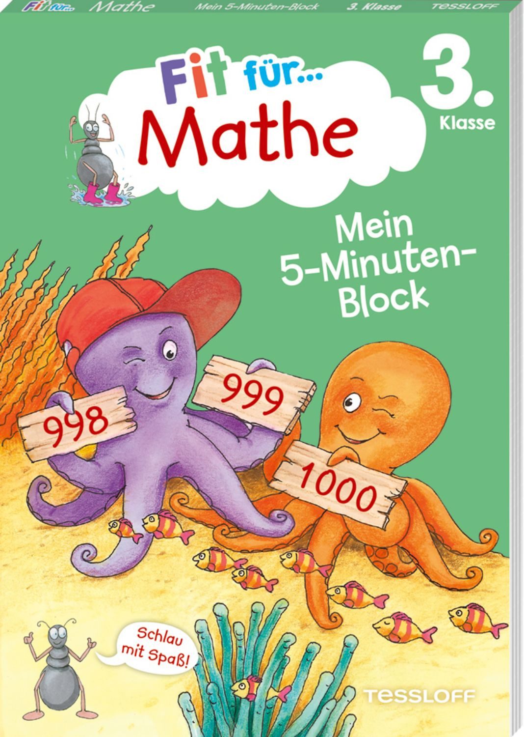 Fit für Mathe 3. Klasse. Mein 5-Minuten-Block / Werner Zenker