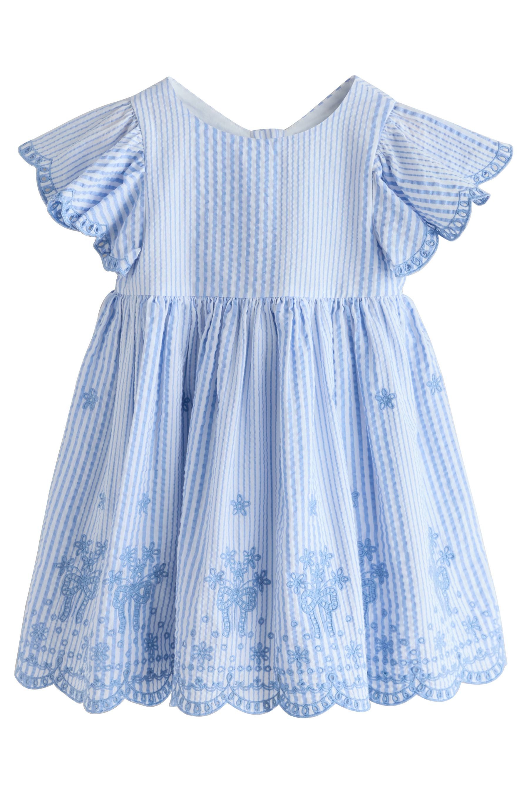 Partykleid Kleid mit Engelsärmeln