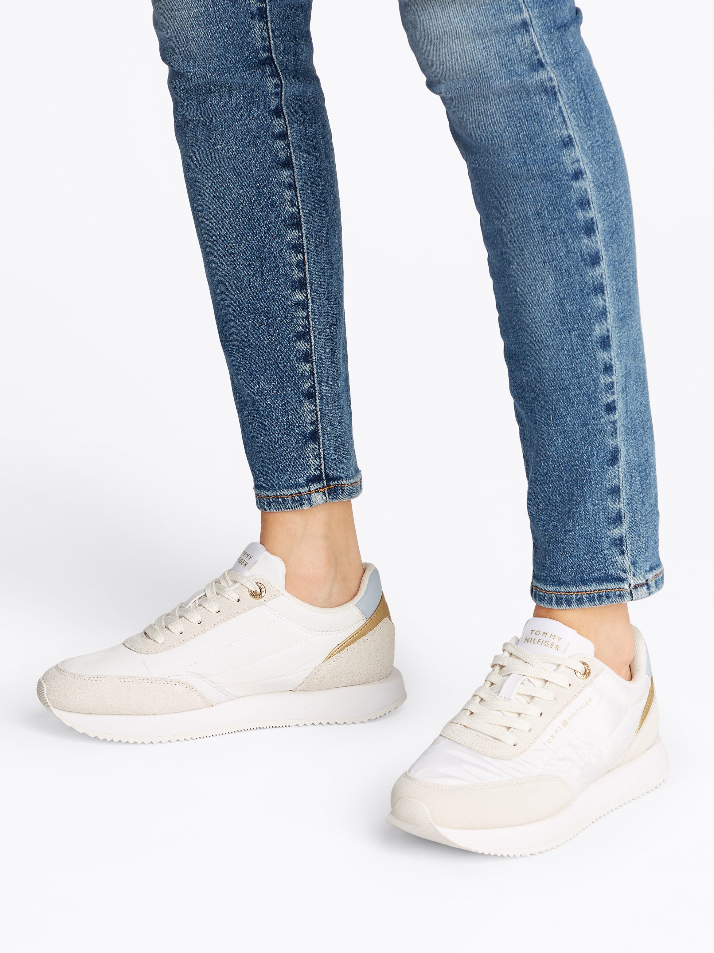 Tommy Hilfiger ESSENTIAL RUNNER Plateausneaker, Freizeitschuh, Halbschuh, S günstig online kaufen