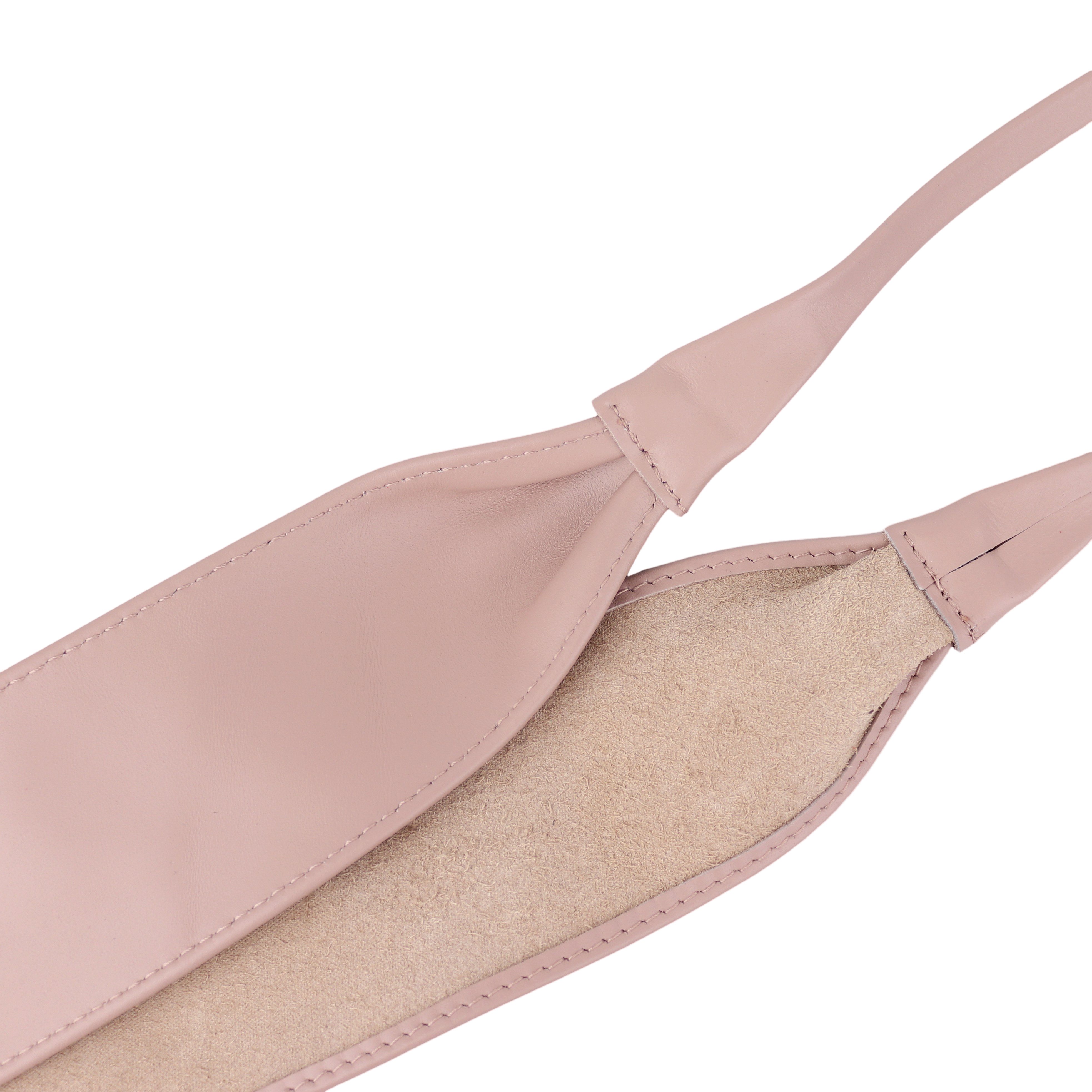 MIRROSI Taillengürtel Wickelgürtel aus Echtleder, Schleife mit breitem Bund (mit breitem Bund zum Wickeln, 7cm Breit, 265cm lang) OBi Gürtel, Bindegürtel, Schnü – Bild 3 von 4
