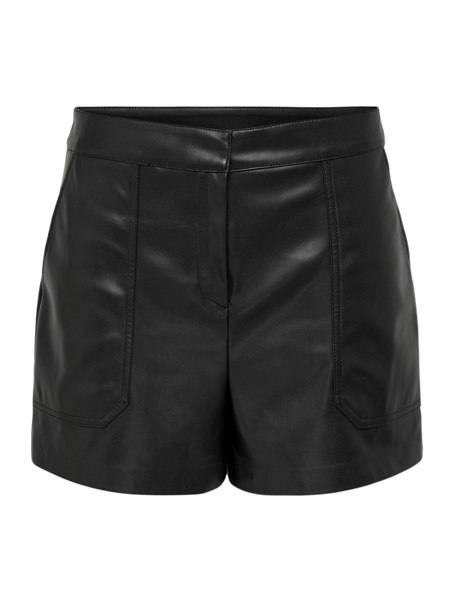 ONLY Bermudas 2027 1_SPRING1 schwarz,Casual,Polyester,Unifarben,Comfort Fit,Mittel