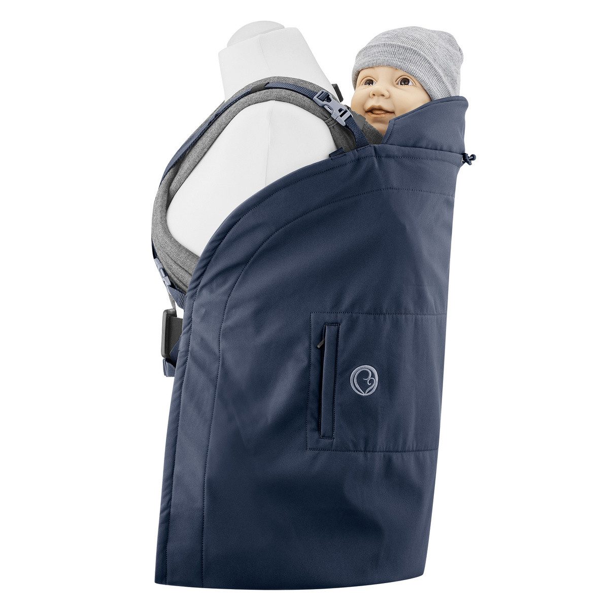 Babytrage, Softshell Baby Tragecover "Allrounder", Baby Wetterschutz