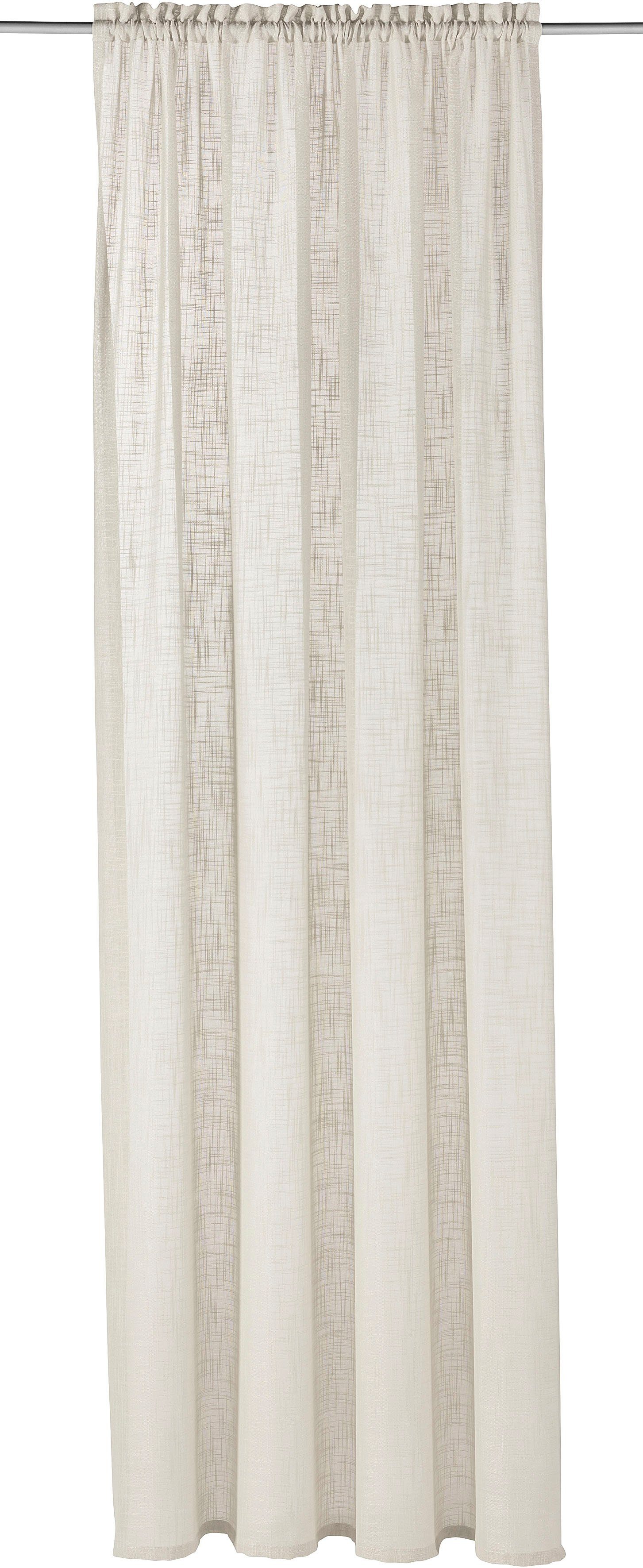 LeGer Home by Lena Gercke Gardine Marusha (1 St), Stangendurchzug, halbtran günstig online kaufen