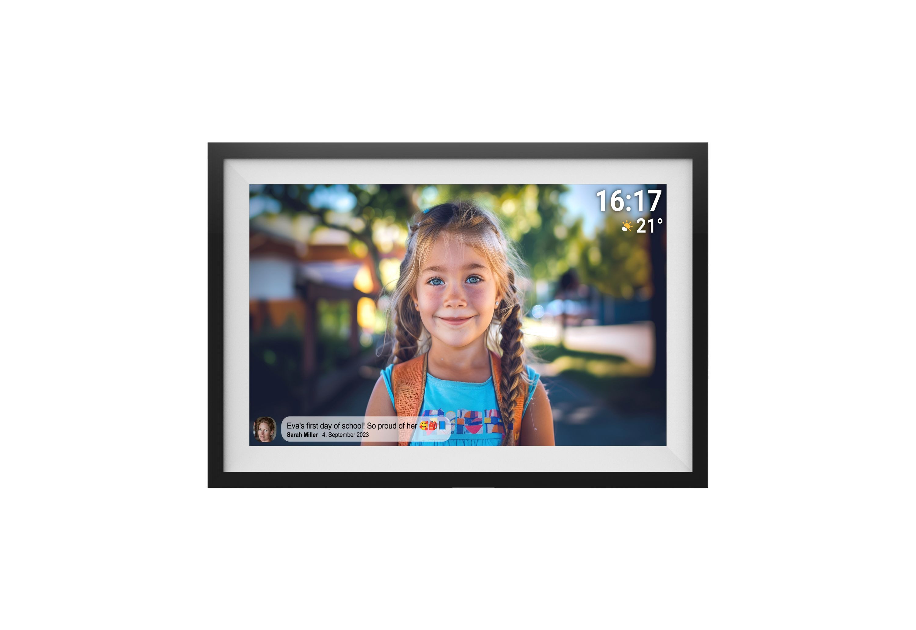 Denver PFF-1516 Digitaler Bilderrahmen (39.6 cm/15.6 ", 16 GB)