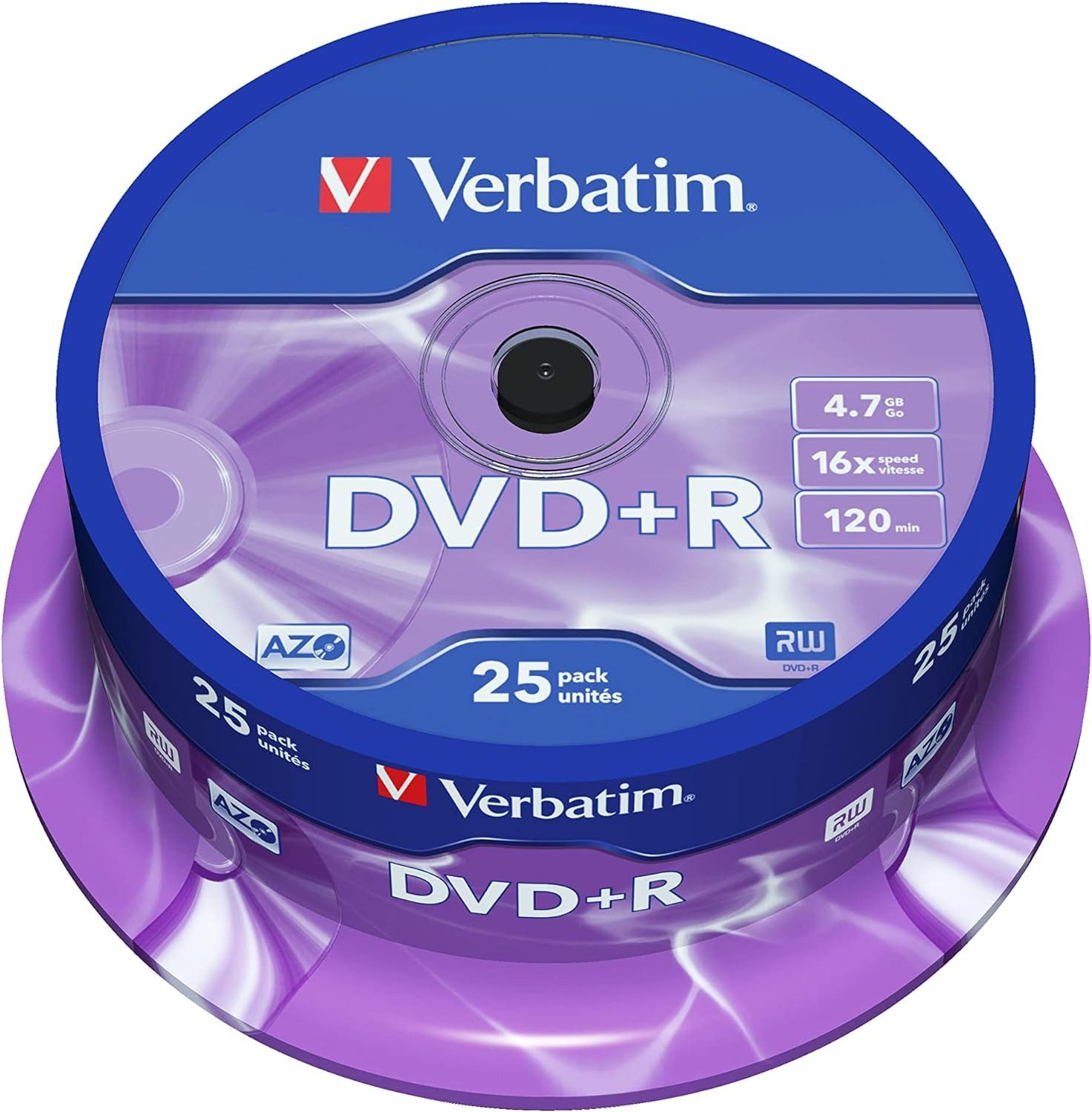 Verbatim DVD-Rohling DVD+R - hochwertige Speichermedien für sichere Archivierung im Büro