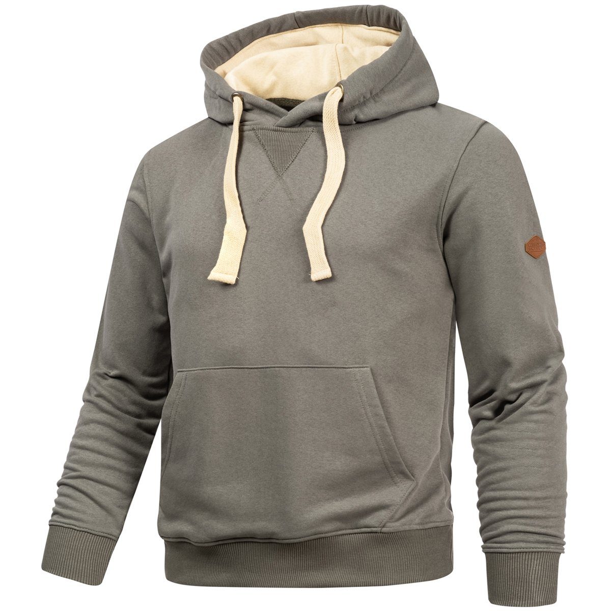 Hoodie mit ASCamion Kapuze Alessandro Salvarini grün