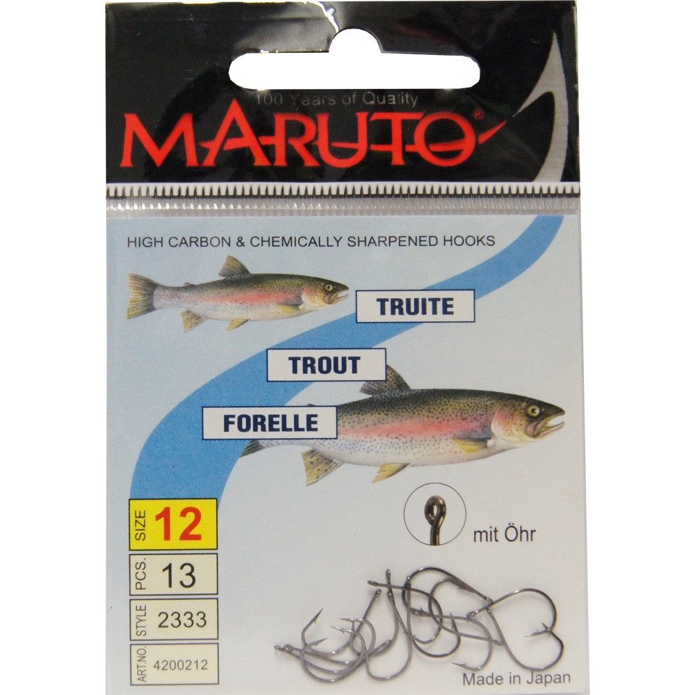 Maruto Forellenhaken Maruto Forellenhaken Forellen Haken Forellenangeln Öhr