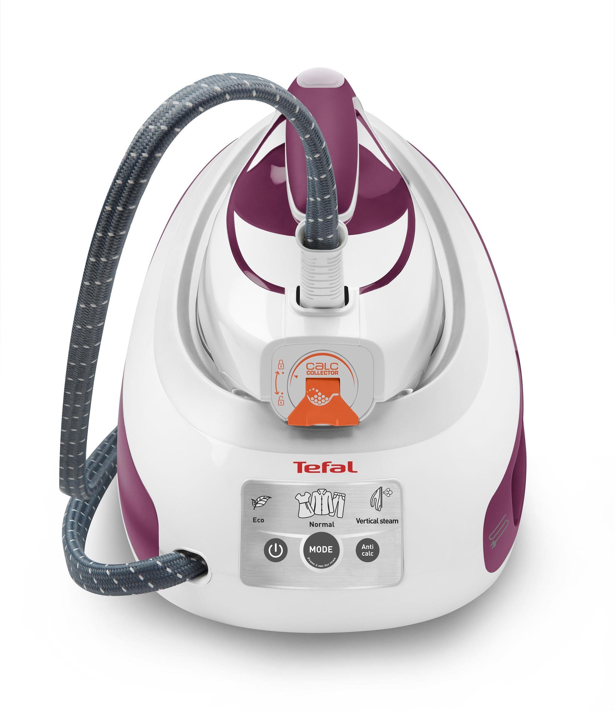 Tefal Dampfbügelstation SV 8054, 1800,00 ml Wassertank, Optimale Dampf-/Temperaturkombination