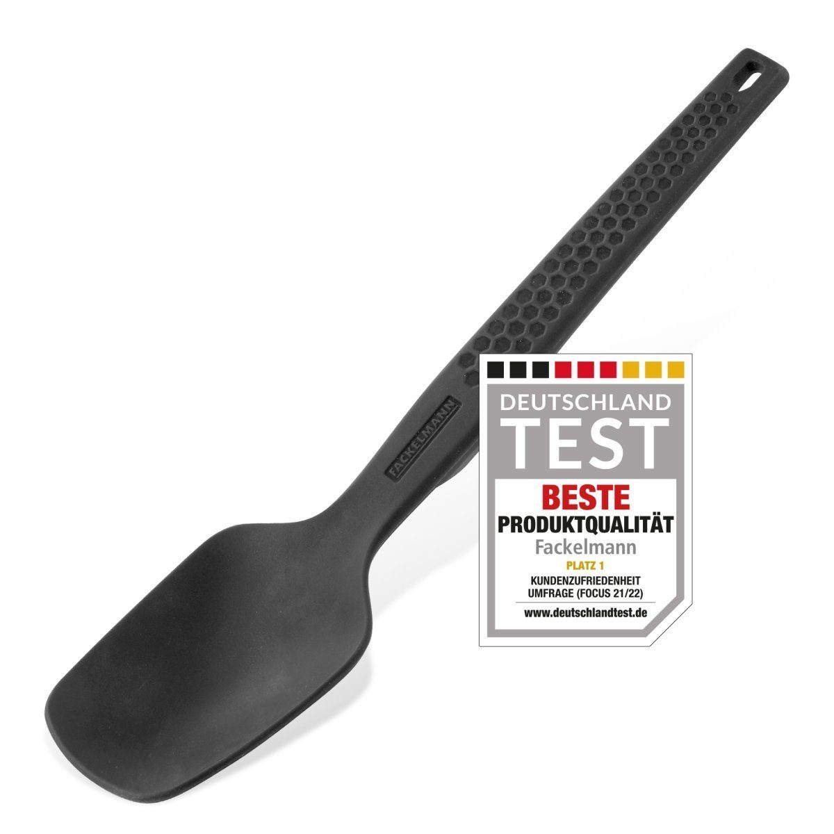FACKELMANN Servierlöffel Servierlöffel, Küchenhelfer, Kochlöffel, Silikonlöffel, Pfannenlöffel