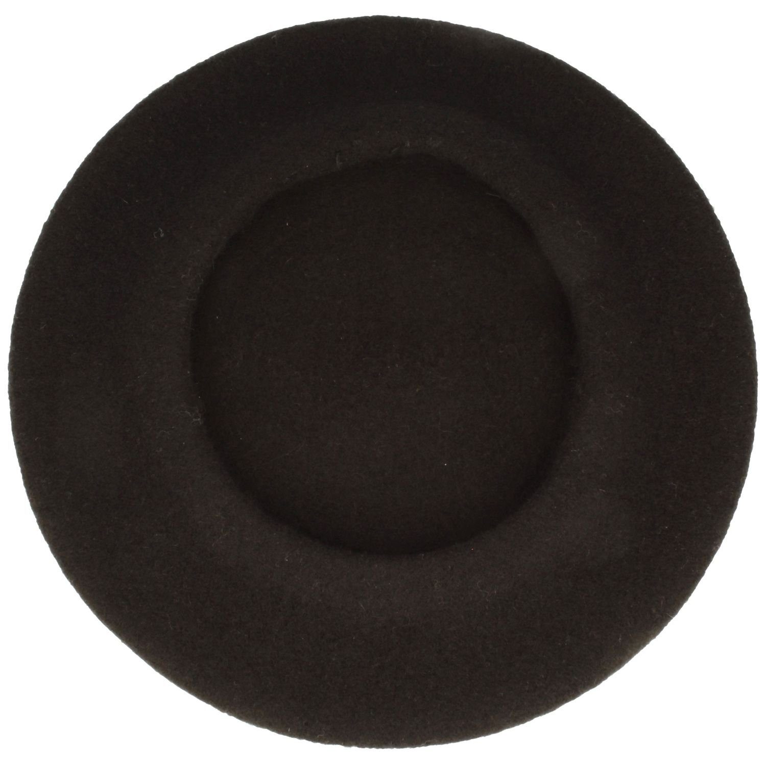 Kopka Baskenmütze schwarz klassisch Schurwolle aus 100%