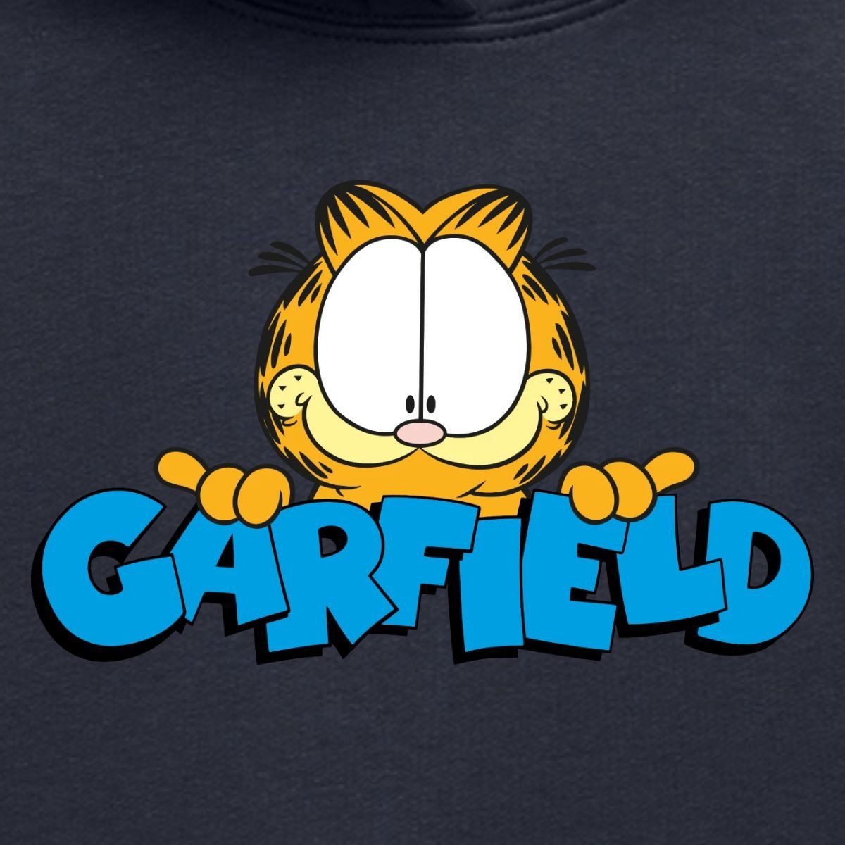Spreadshirt Hoodie Garfield Gesicht Logo Kinder Premium Hoodie (1-tlg) – Bild 2 von 5
