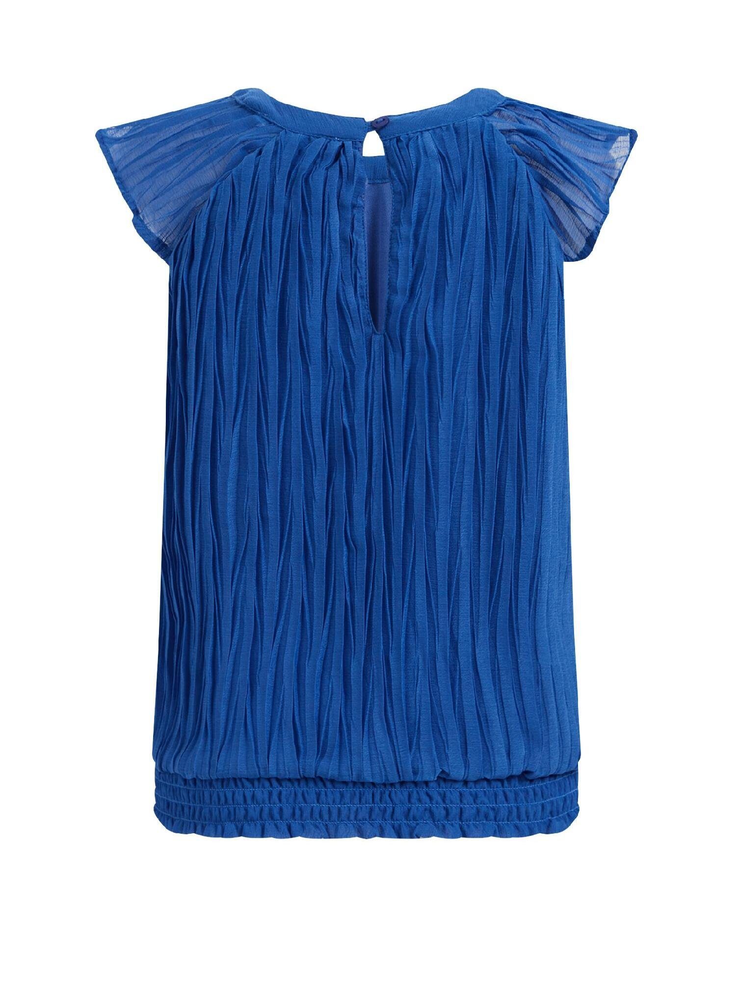 WE Fashion Kobaltblau T-Shirt (1-tlg)