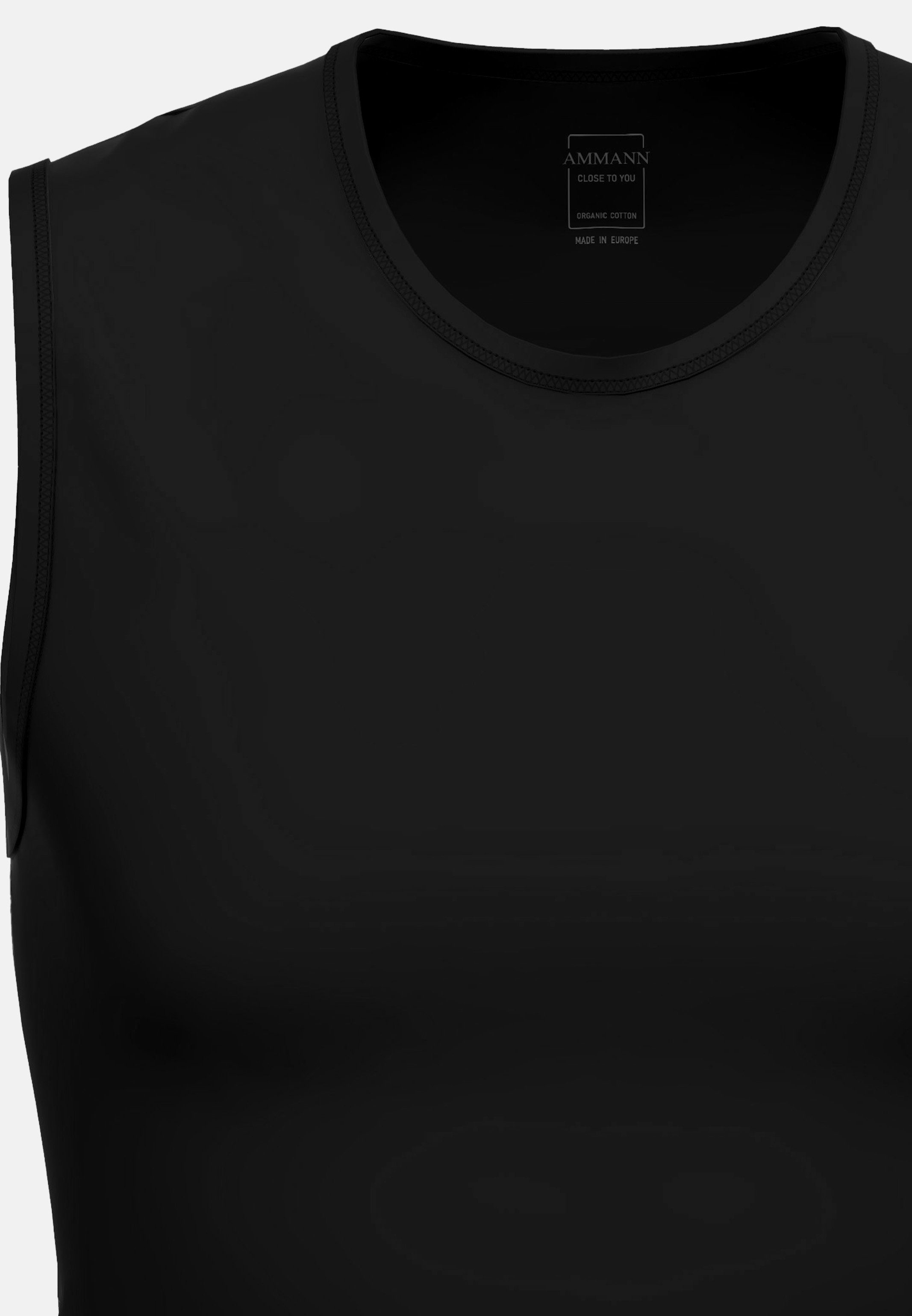 Ammann Unterhemd Close to you (1-St) Unterhemd / Tanktop - Baumwolle - Atmungsaktiv - Elastisches Material
