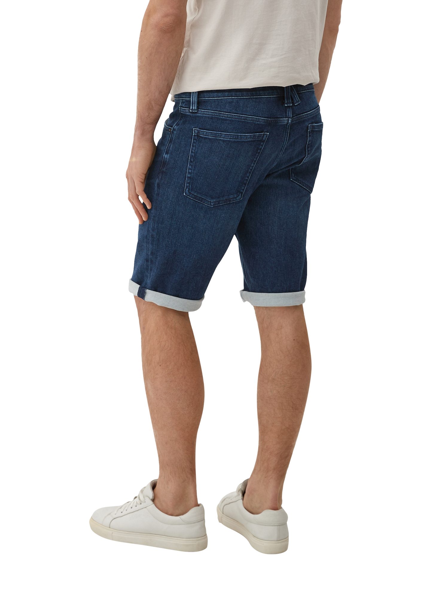 / Leg Jeans-Shorts s.Oliver Waschung Jeansshorts Fit Rise Regular Mid / Straight /