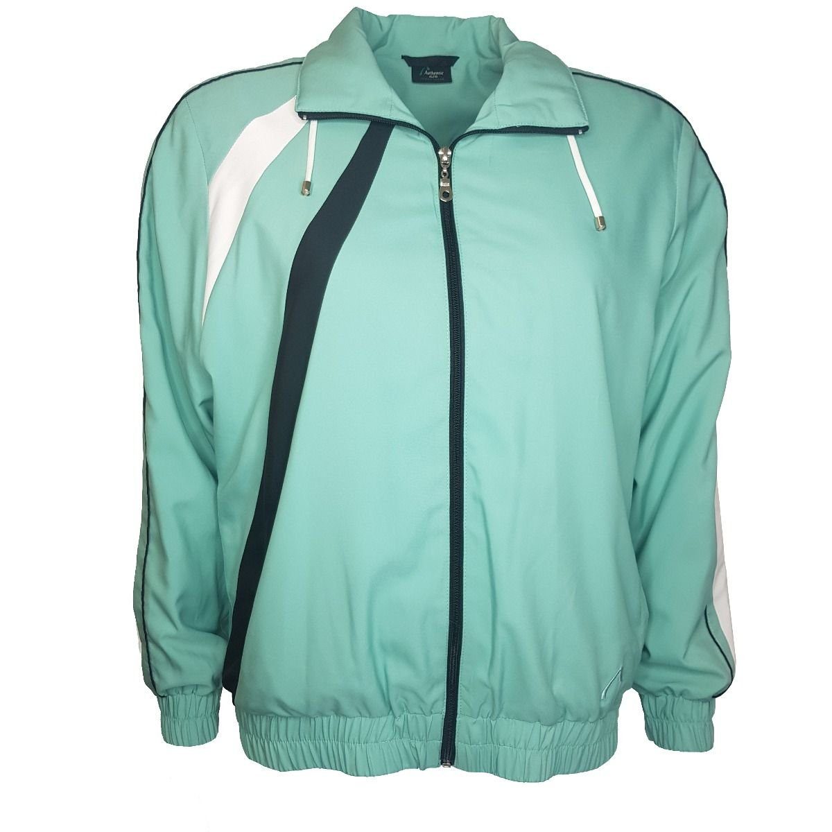 Authentic Klein Sweatjacke Damen Sport und Freizeitjacke aus Microfaser Mint