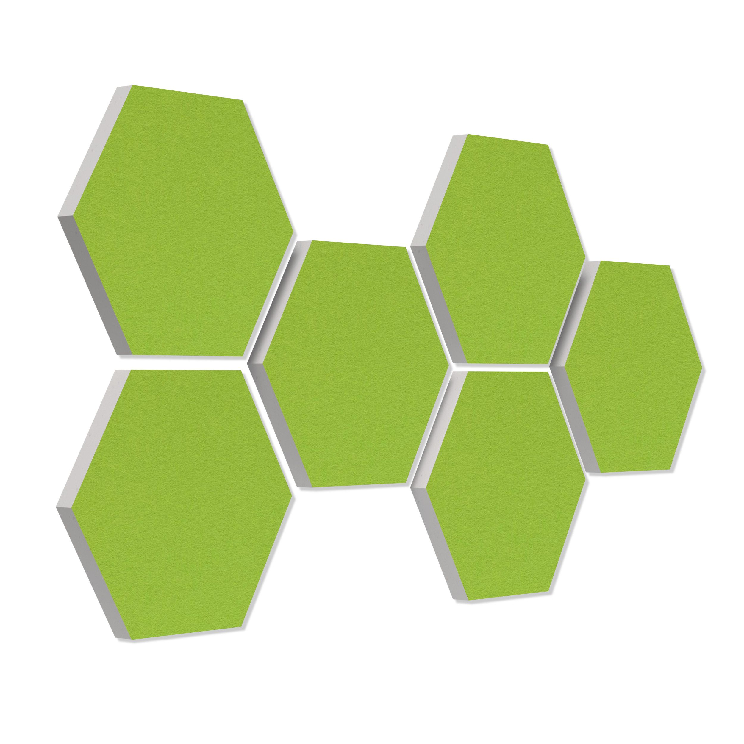 platino24 Akustikplatte 6 Absorber Wabenform Basic aus Basotect ® G+