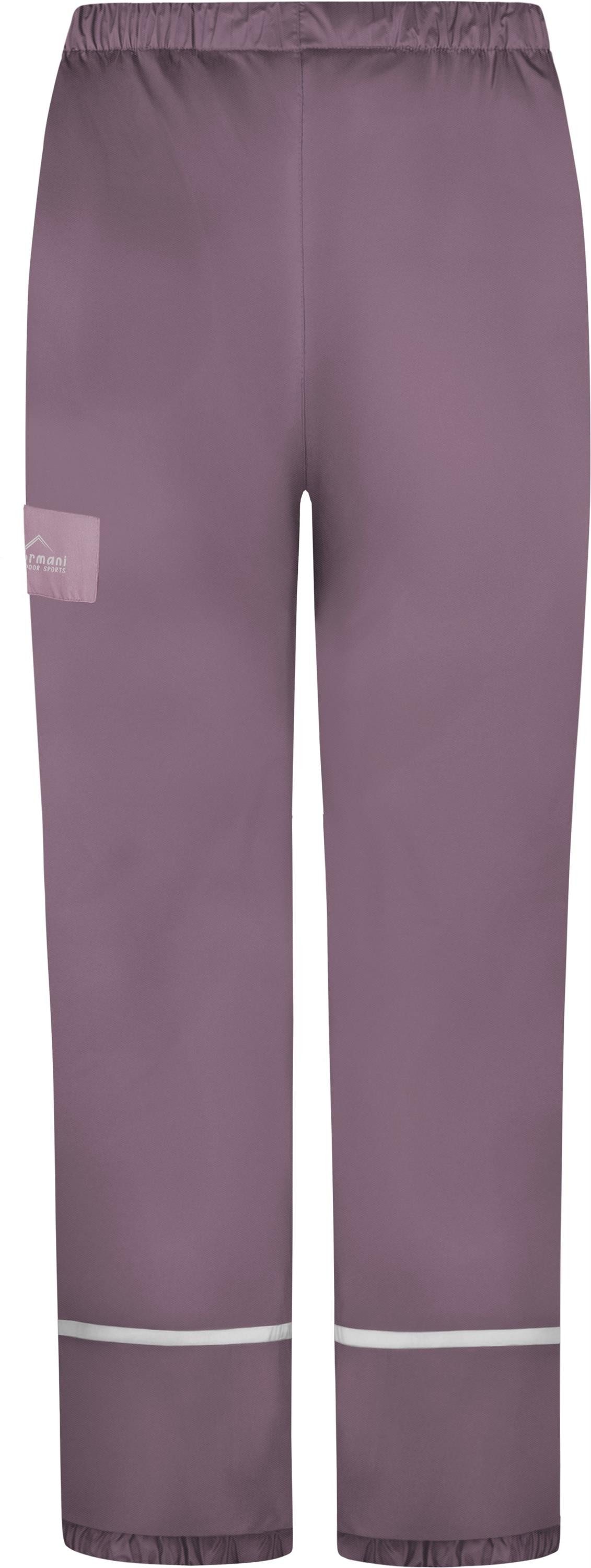 normani Regenhose Kinder Regenhose Shalalth Wasserdichte Winterhose Matschhose mit Reißverschlusstaschen