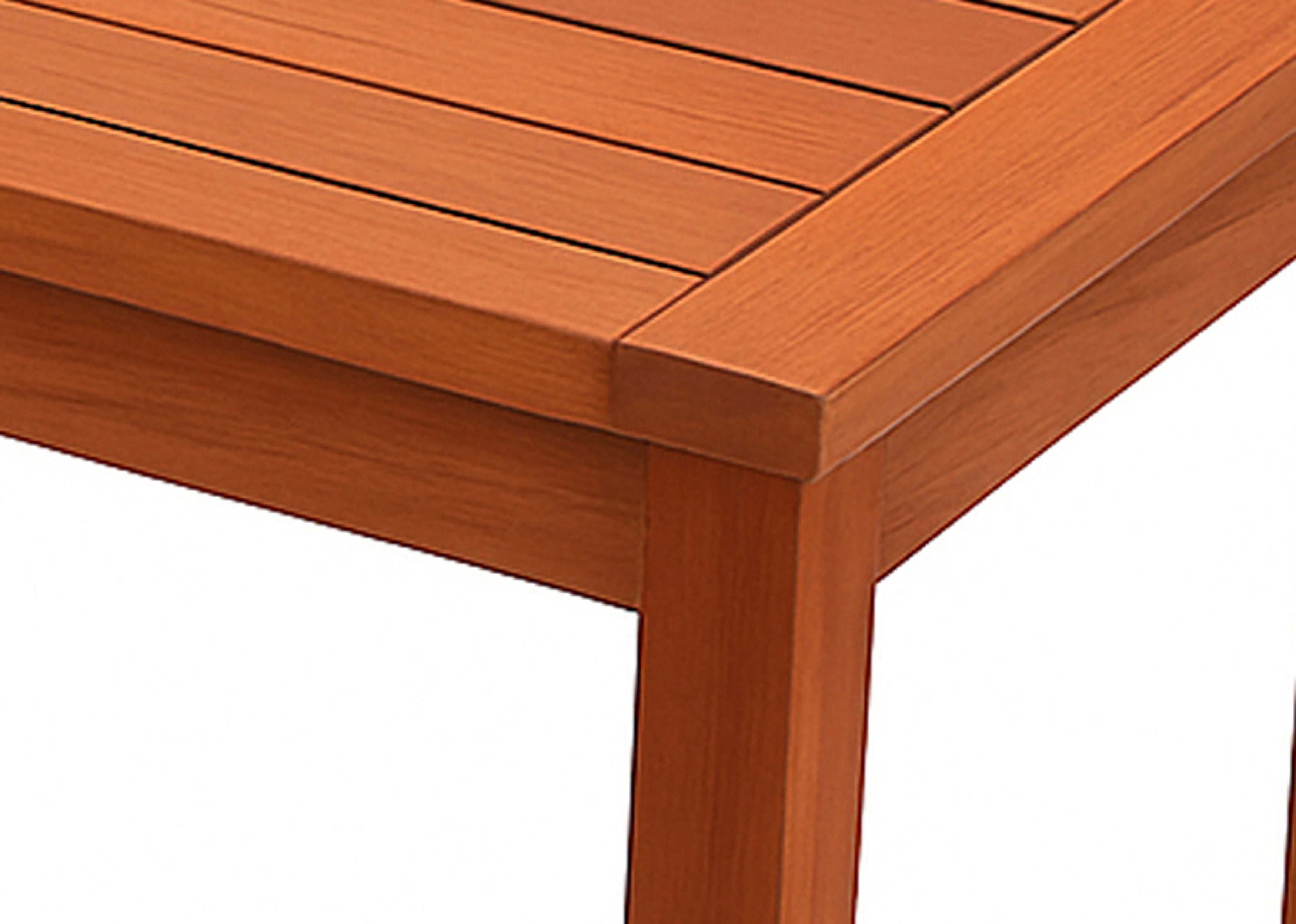 TPFGarden Gartenbank SOLANO (Hochwertige Outdoor Gartenbank, 1-St., Holzbank, Sitzhöhe 45 cm, Sitzbreite 120 cm), Wetterfeste Outdoor Bank