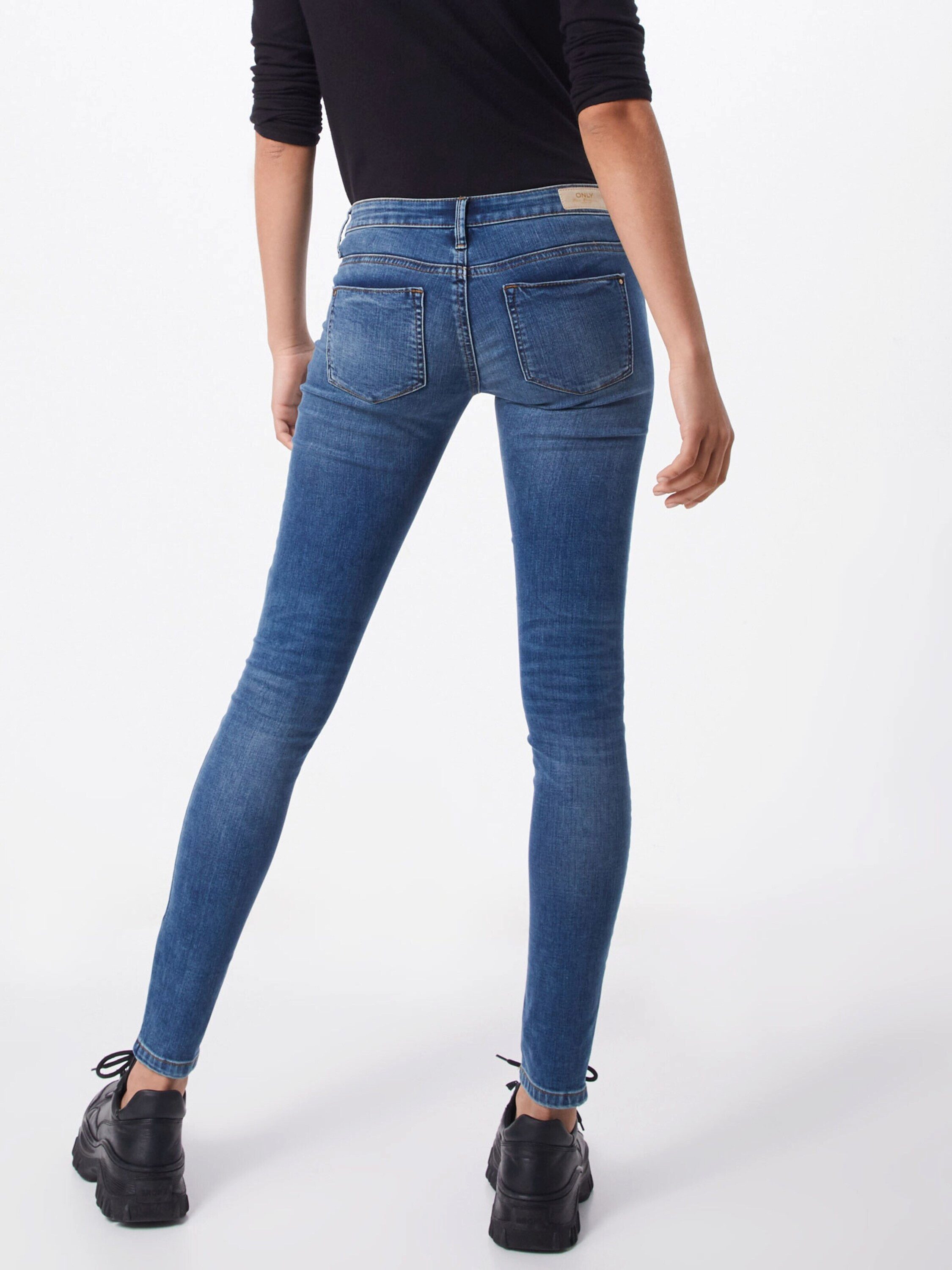 ONLY 7/8-Jeans Coral (1-tlg) Plain/ohne Details