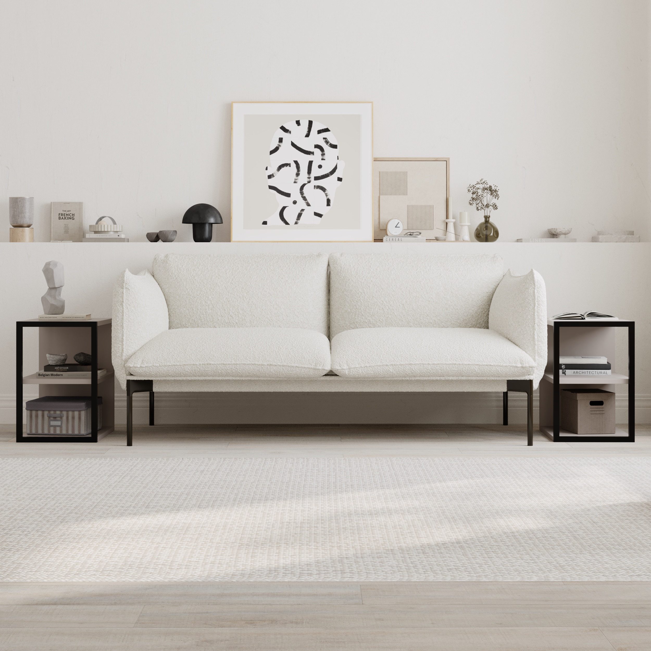 Decortie Beistelltisch "ECHO BEISTELLTISCH" Packung, 1 Stk. tlg. Leichte Mo günstig online kaufen